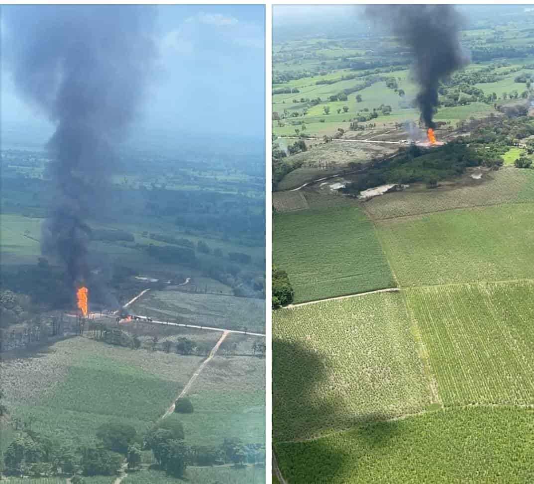 3 heridos por incendio en toma clandestina; evacúan a pobladores