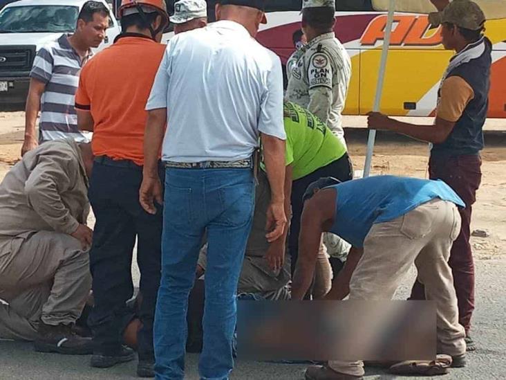 Accidente de motos deja 2 personas heridas en Tres Valles