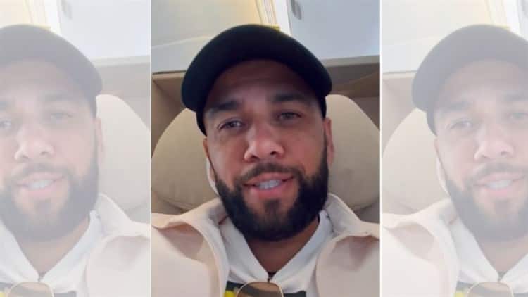 Dani Alves vuela rumbo a México y se manifiesta ilusionado con Pumas