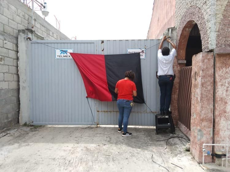 Levantan huelga trabajadores de Telmex en Cosamaloapan