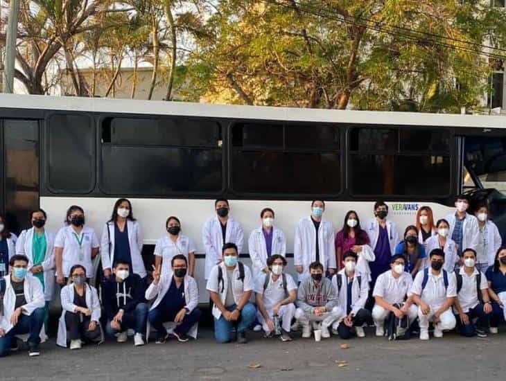 Estudiantes de medicina de la UV exigen a autoridades garantizar su seguridad