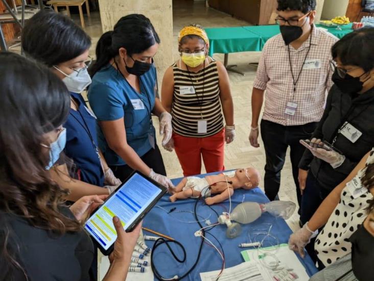 Realiza IMSS Veracruz Norte curso ‘Soporte Vital Avanzado Pediátrico’