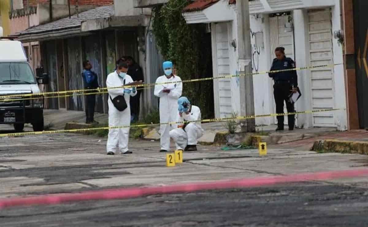 Sujetos disparan contra una vivienda en Puebla; una mujer y 2 hombres murieron