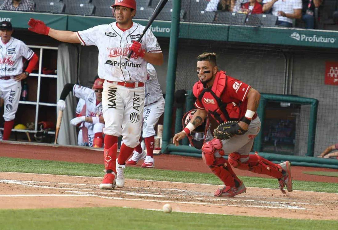 Diablos completa barrida a El Águila con victoria 11-6 (+videos)