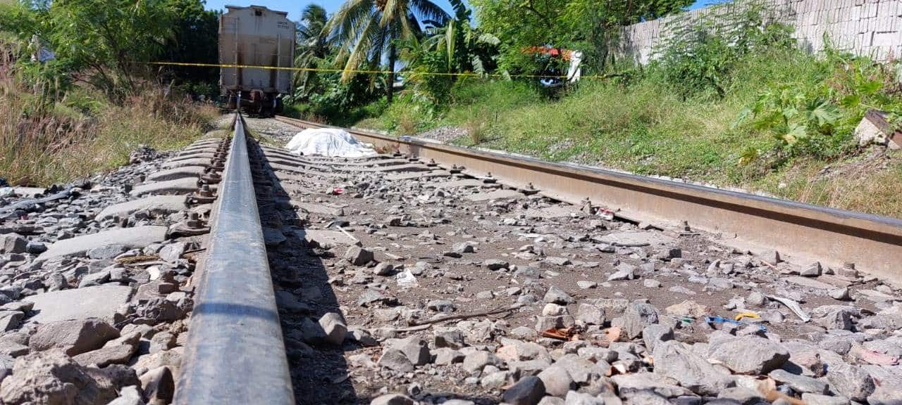 Joven muere atropellado por el tren en Tezonapa