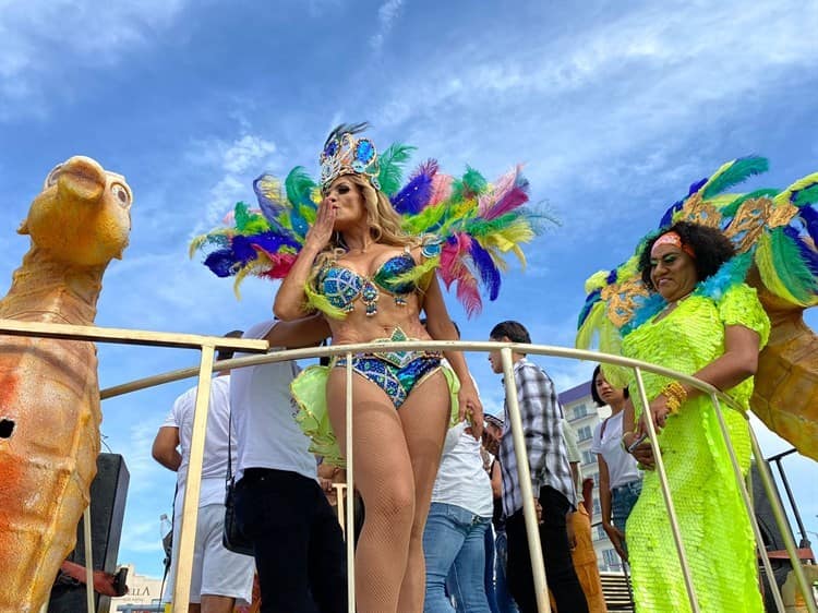 Comunidad LGBTIQ+ realiza marcha en la zona conurbada Veracruz – Boca del Río