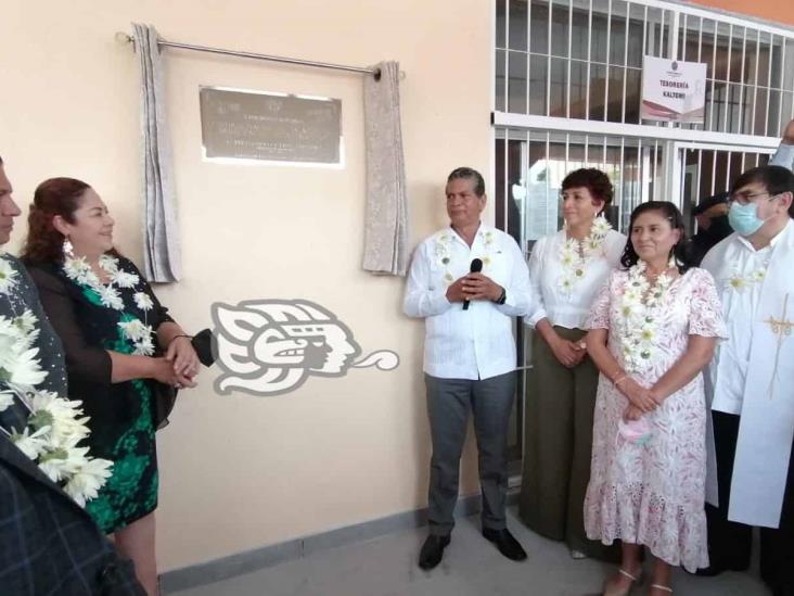 (+Video) Autoridades inauguran remodelación de palacio municipal de Ixhuatlancillo