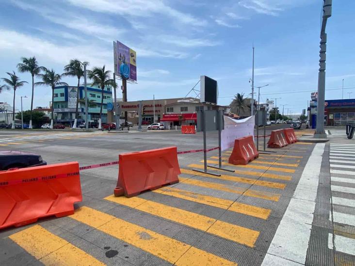 Estás calles estarán cerradas por trabajos de la CAB en Boca del Río