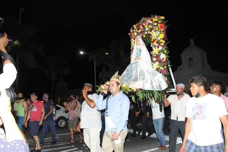 Cantan las mañanitas a Nuestra Señora de Santa Ana en Boca del Río(+video)