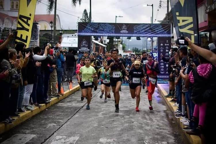 Gran éxito en el Trail Cerro Quemado de Chocamán