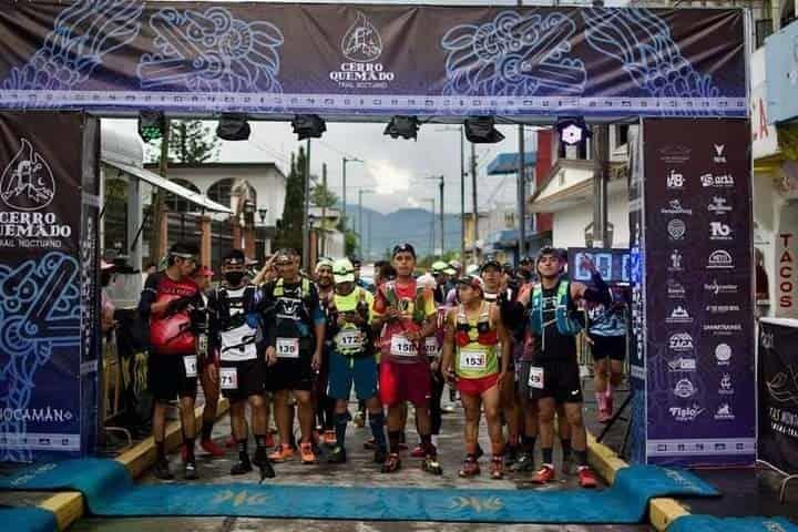 Gran éxito en el Trail Cerro Quemado de Chocamán