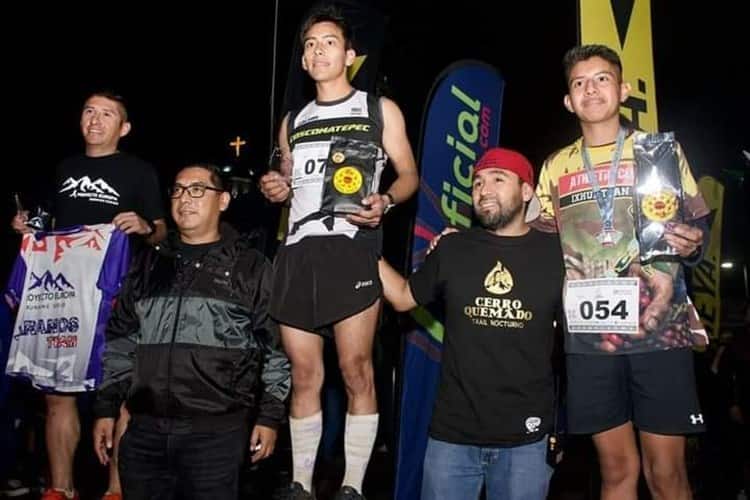 Gran éxito en el Trail Cerro Quemado de Chocamán