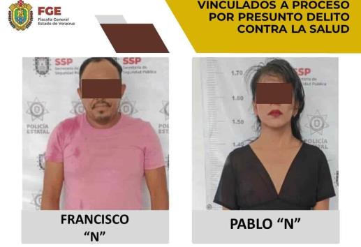 Vinculan a proceso a cinco presuntos narcomenudistas en Papantla y Coyutla