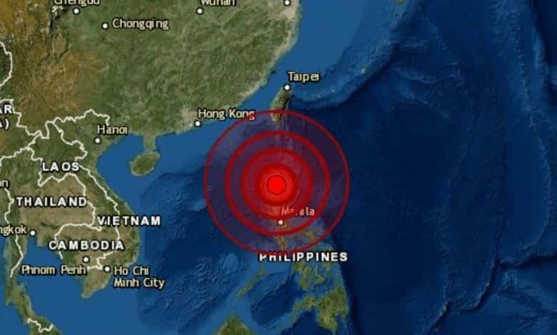 Se registra sismo de 7.2 grados de magnitud en Filipinas(+video)