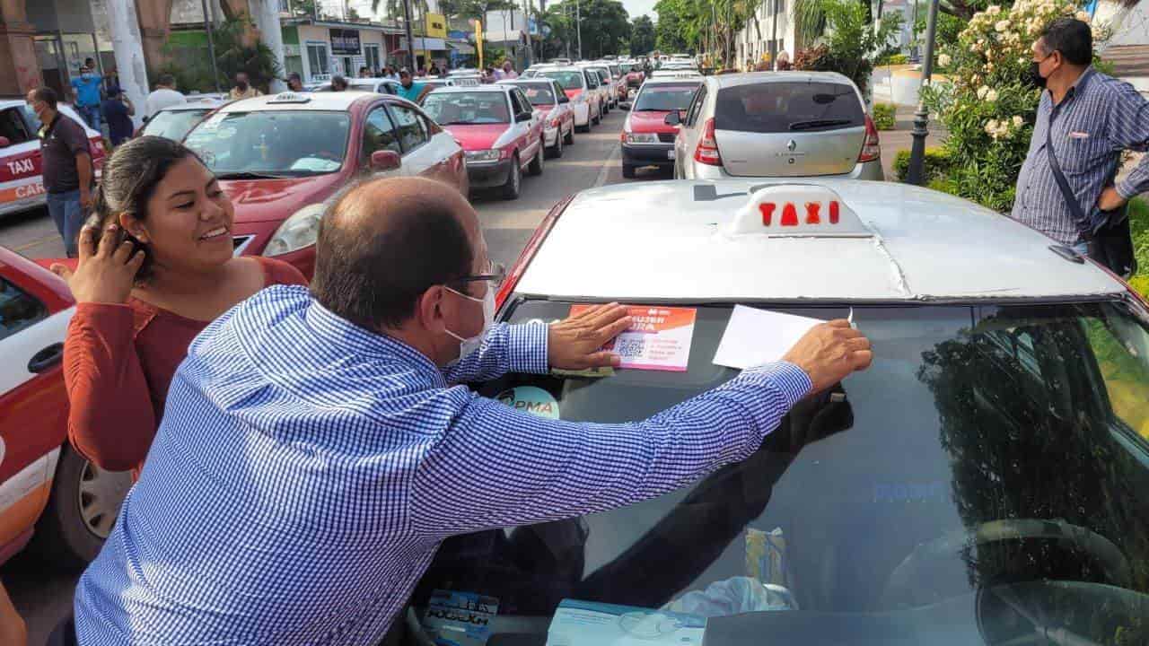 Arranca el programa Taxi Mujer-Segura” en ciudad Cardel