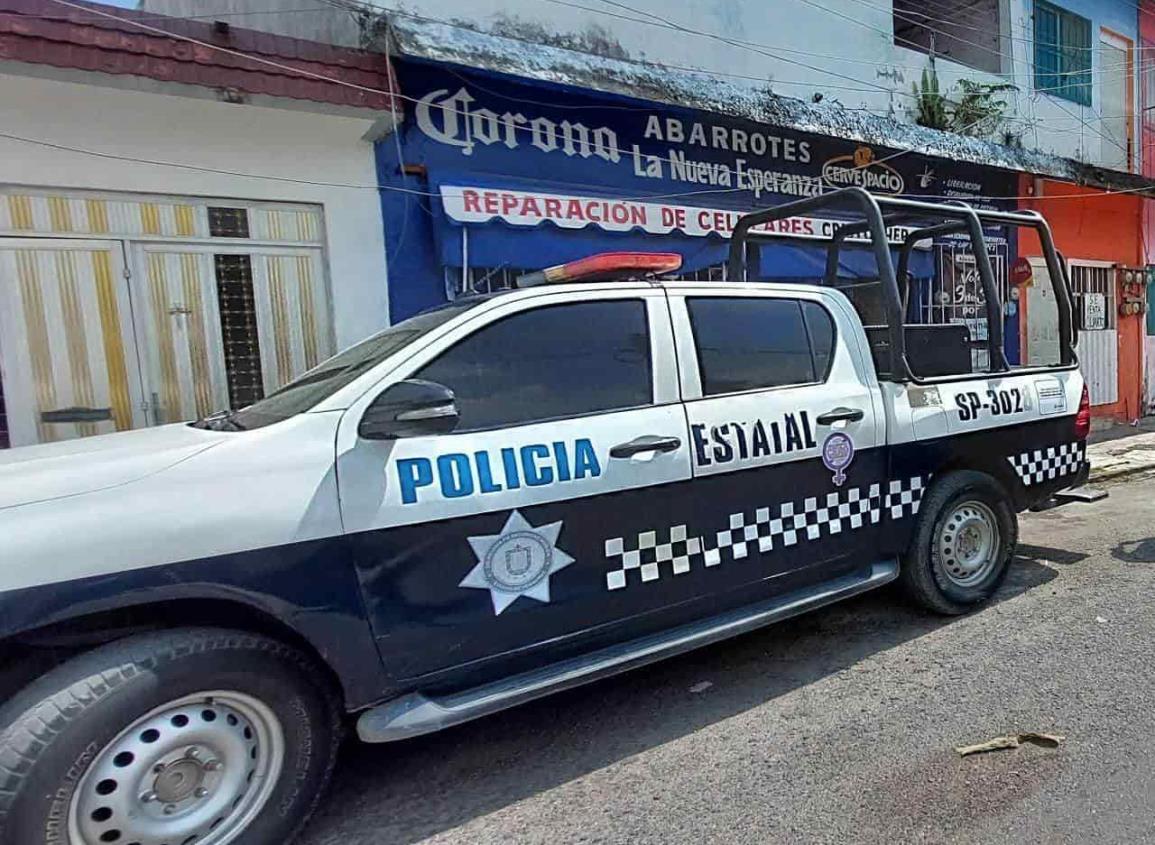 ¡En Veracruz! Ladrón es sorprendido por dueño de negocio, se lo entrega a policías