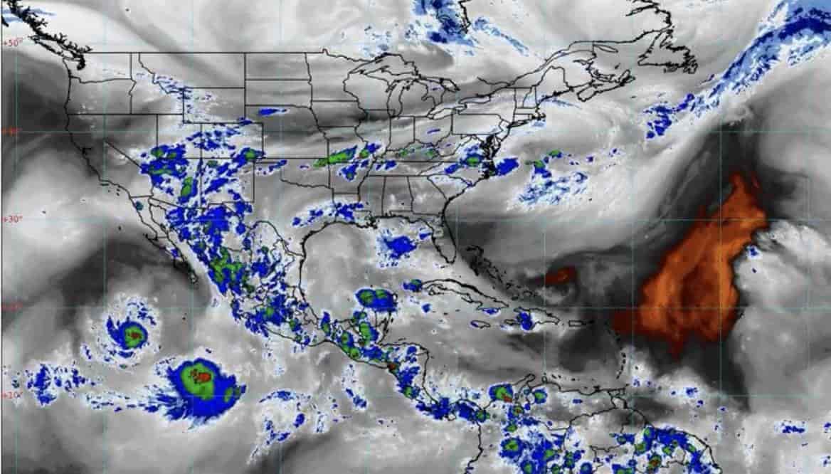 Prevén lluvias intensas en Veracruz; checa aquí el pronóstico del tiempo de la noche