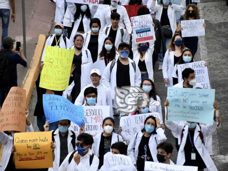 Estudiantes de Medicina de UV claman seguridad durante servicio social (+Video)