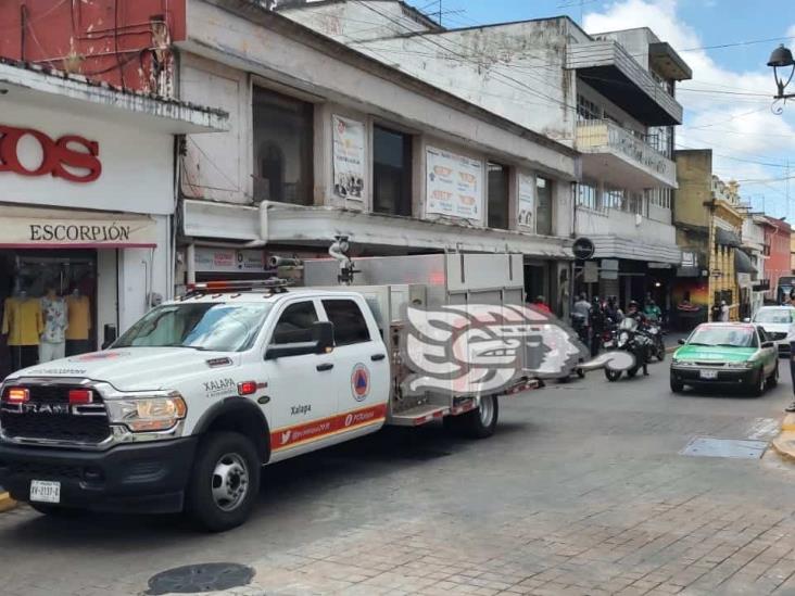 Incendio en Carrillo Puerto moviliza Bomberos de PC y Policía, en Xalapa