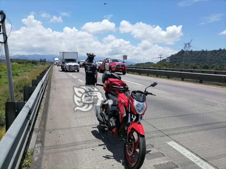 Cierre parcial de la autopista Córdoba-Orizaba por accidente múltiple (+Video)