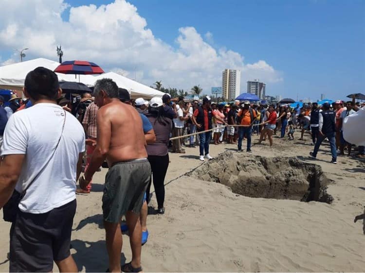 En Boca del Río, ciudadanos y turistas se divierten en concurso de cuerdas (+Video)