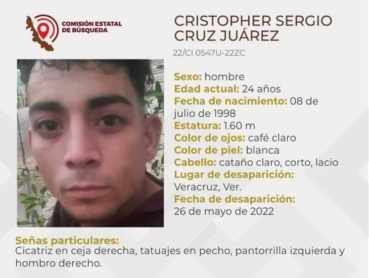 Continúa la búsqueda de Cristopher Sergio Cruz desaparecido en el puerto de Veracruz