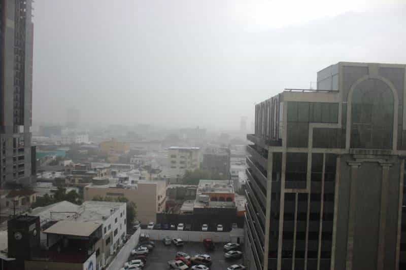 ¡Por fin! Llueve en Monterrey, Nuevo León (+Video)