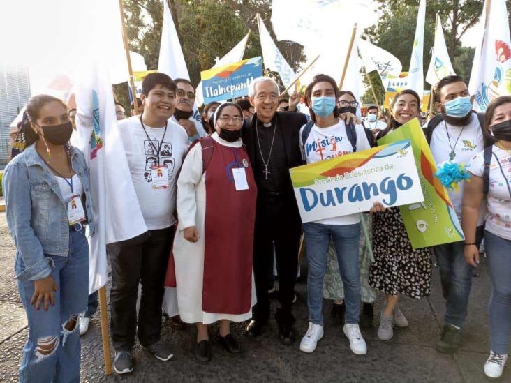 Católicos de Xalapa marchan por la paz