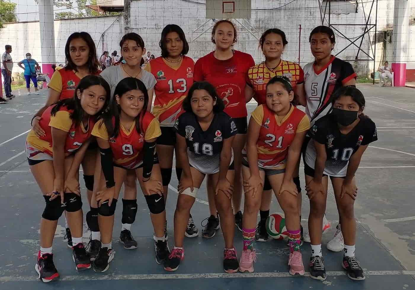 Areneras conquistó el título en el voleibol femenil de Jáltipan