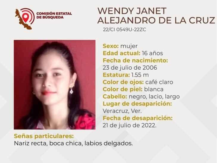 ¡La buscan! Menor es reportada como extraviada en el puerto de Veracruz