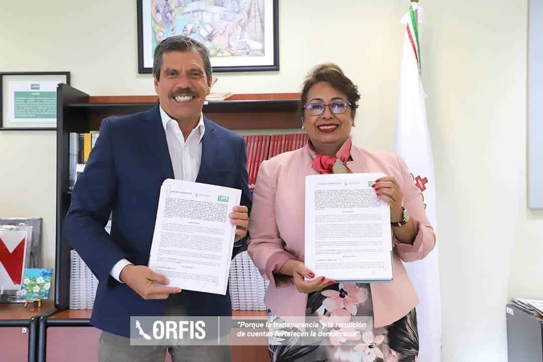 Signan convenio Orfis y organismo Cuenca Golfo de Conagua