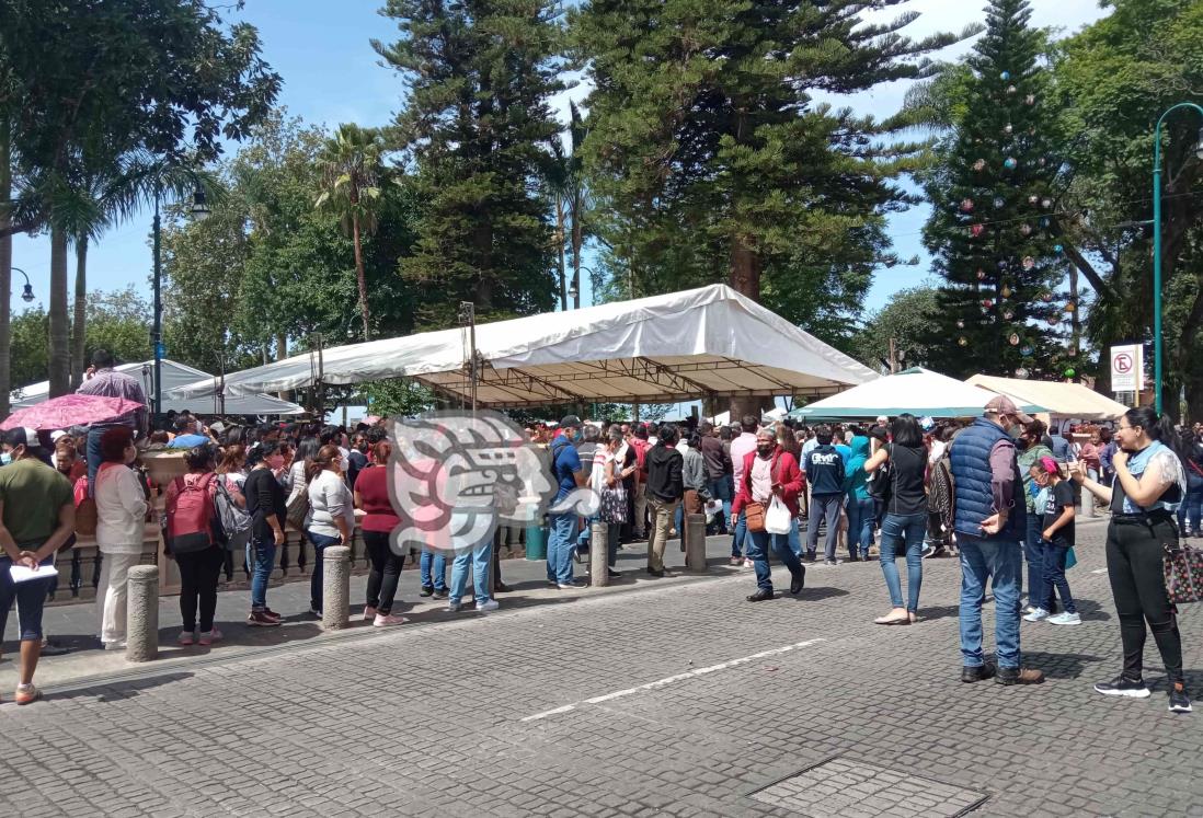 Inconformidad en Xalapa, hasta calle cerraron en centro por elección de Morena