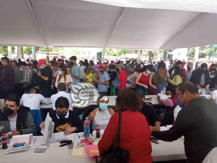 Multitud votó en elecciones internas de Morena, en Xalapa (+Video)