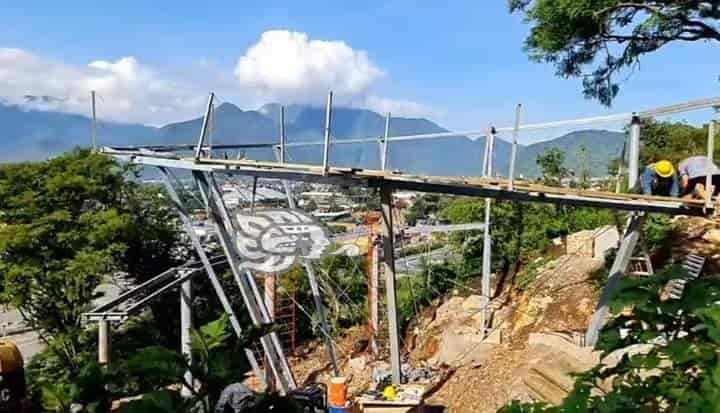 En Orizaba, tobogán de la montaña está a una certificación de inaugurarse