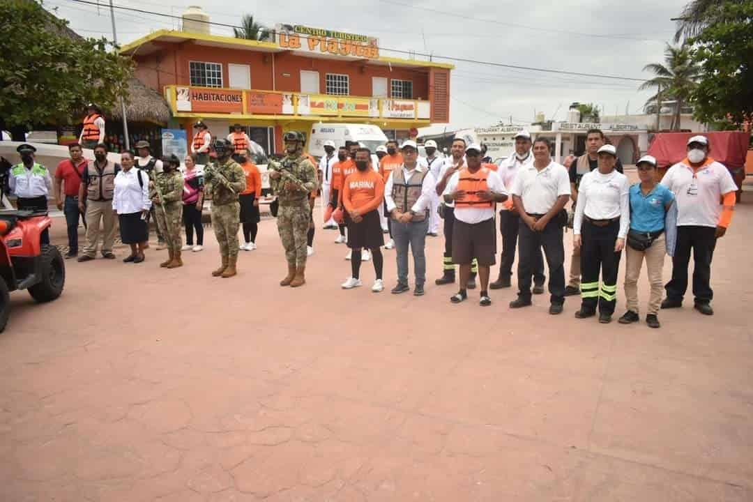 Inicia el operativo para periodo vacacional en playas de Úrsulo Galván