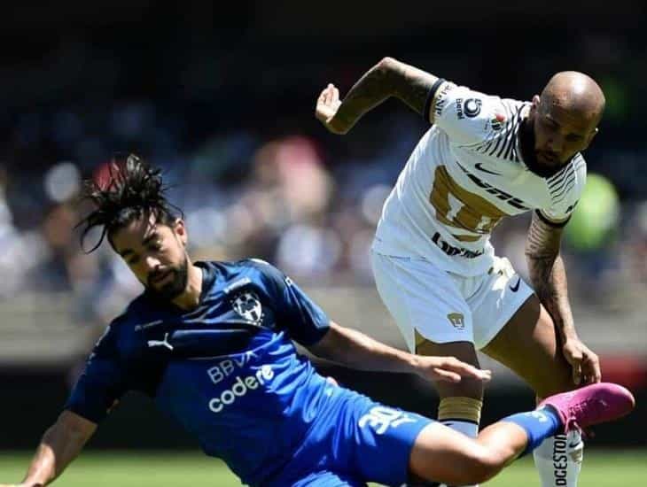 ¡Cardíaco! Pumas empata 1-1 ante Rayados del Monterrey