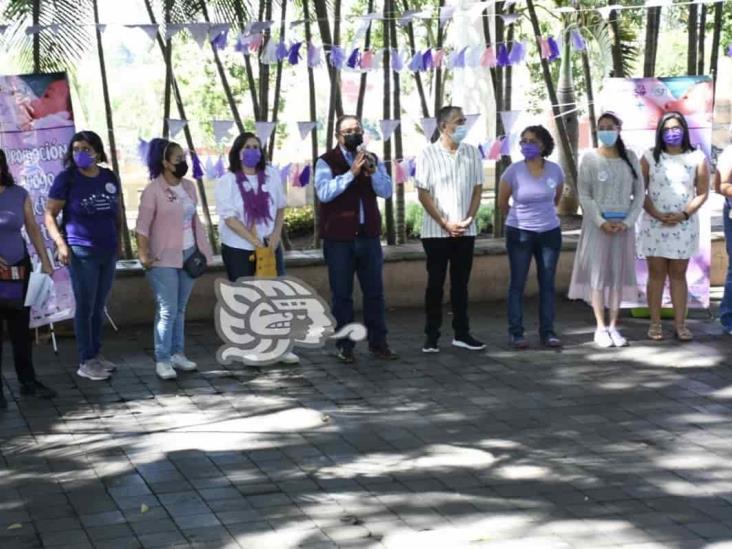 Este domingo, madres realizan Gran Lactada 2022 en Xalapa