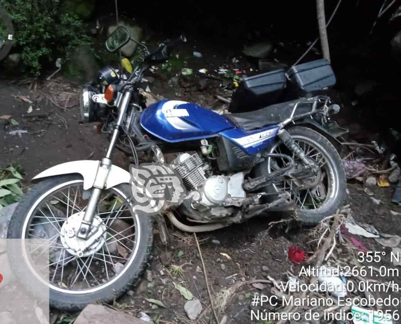 En accidente de motocicleta, mueren dos jóvenes hombres en Mariano Escobedo