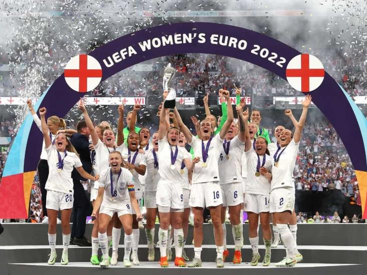 Inglaterra se corona en la Eurocopa femenil