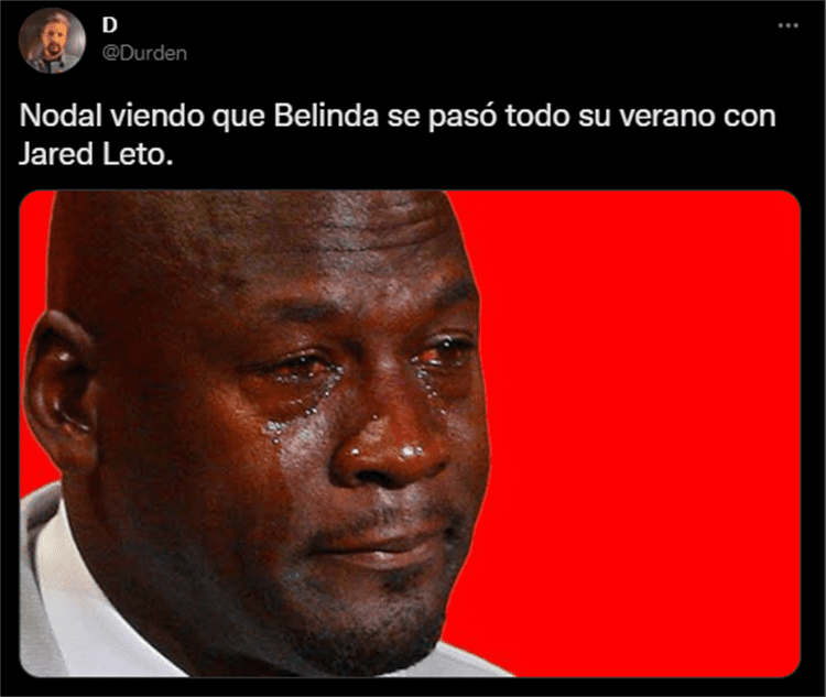 Inundan las redes con memes de las vacaciones de verano de Belinda y Jared Leto