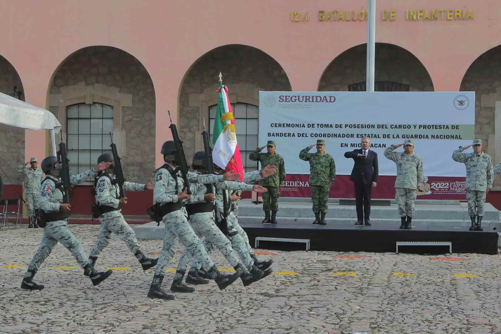 Guardia Nacional realiza cambios y recibe a nuevos directores y titulares de áreas