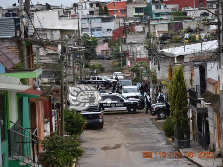 Catean casa utilizada para desarmar autos robados, en Xalapa