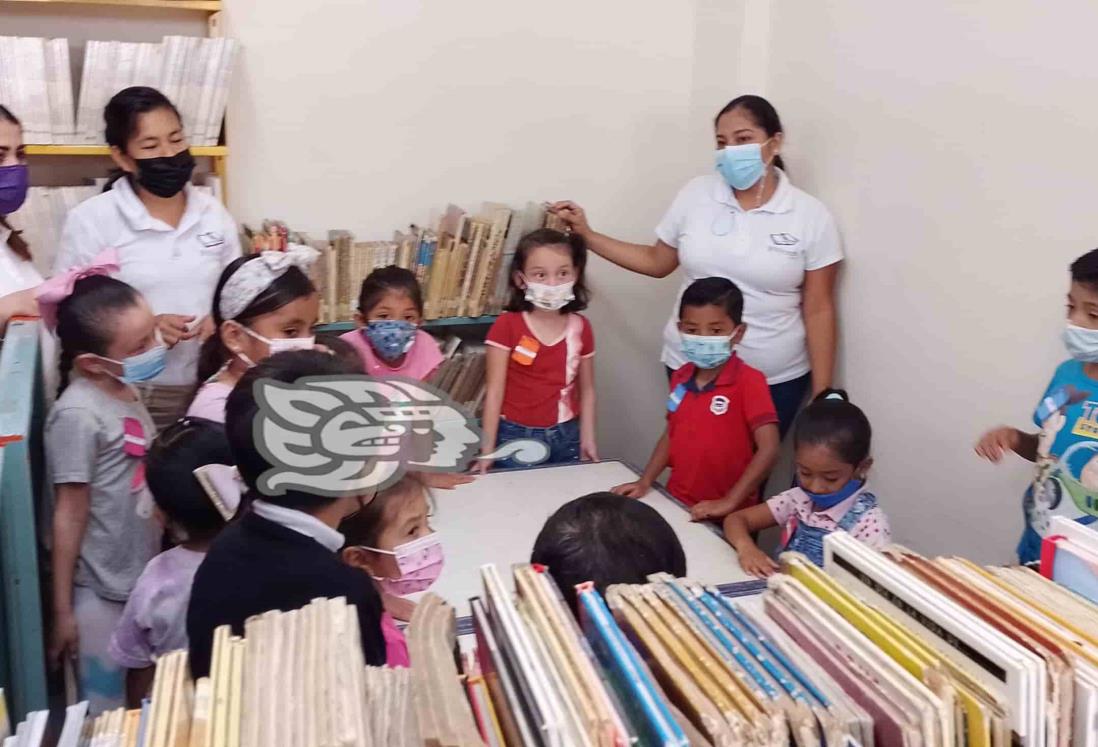 (+Video) Inició el curso ‘mis vacaciones en la biblioteca’ en Agua Dulce