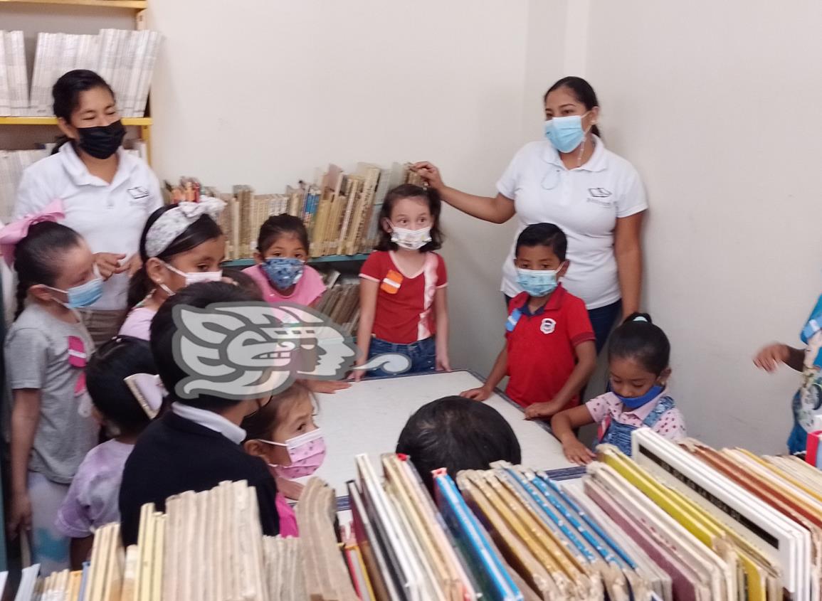 (+Video) Inició el curso ‘mis vacaciones en la biblioteca’ en Agua Dulce