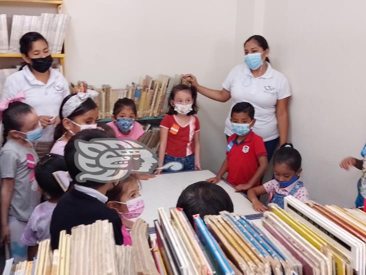 (+Video) Inició el curso ‘mis vacaciones en la biblioteca’ en Agua Dulce