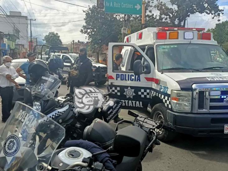 Atropellan a pareja en crucero de Ruiz Cortines, en Xalapa