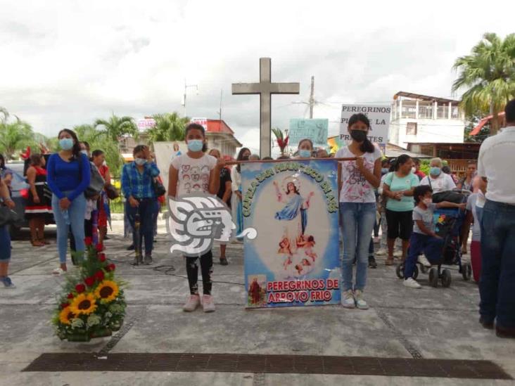 (+Video) Por fiesta patronal, arrancan peregrinaciones en Misantla