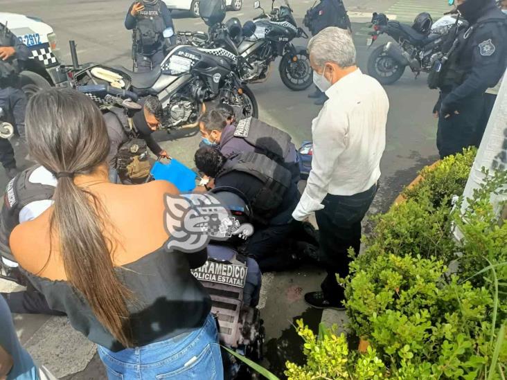 Atropellan a pareja en crucero de Ruiz Cortines, en Xalapa