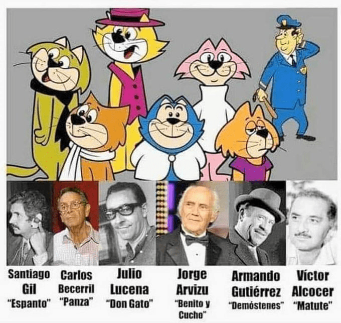 ¿Recuerdas a los personajes de Don Gato y su Pandilla?