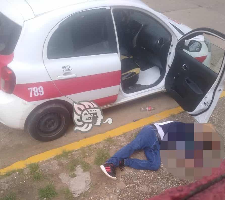 Es ‘el Macaco’, taxista asesinado en barrio primero de Cosoleacaque